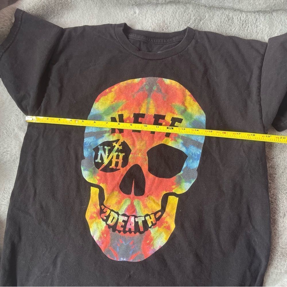 Neff the dye skull tee size M - Picture 3 of 7